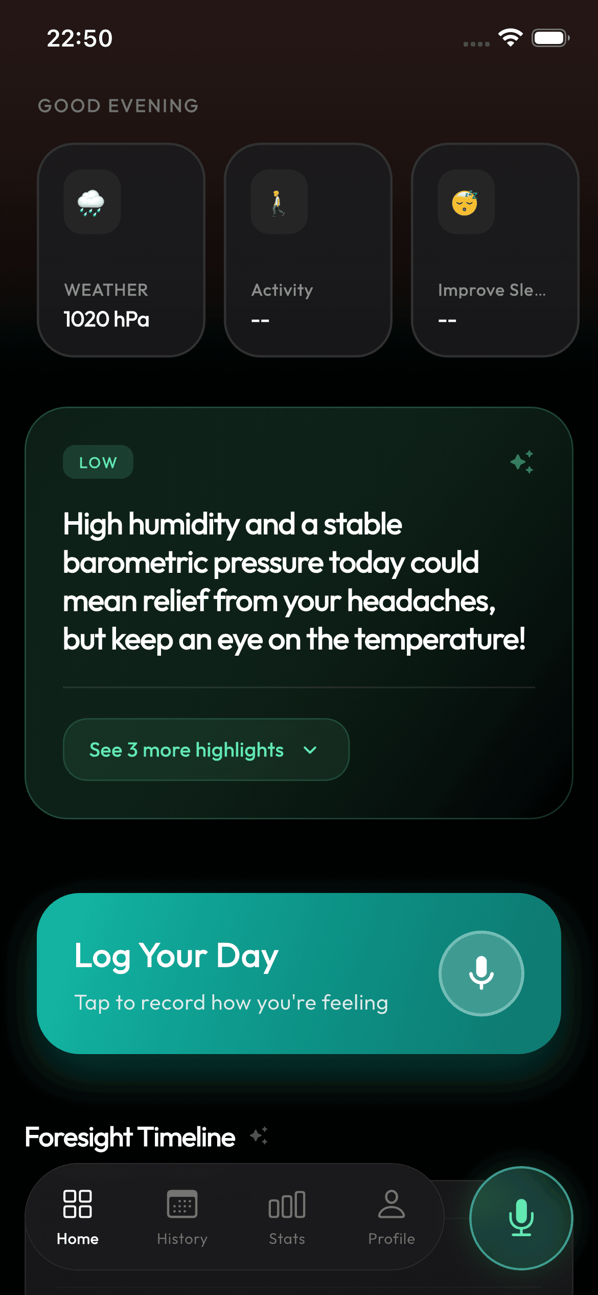 Reliefeo Interface Screenshot